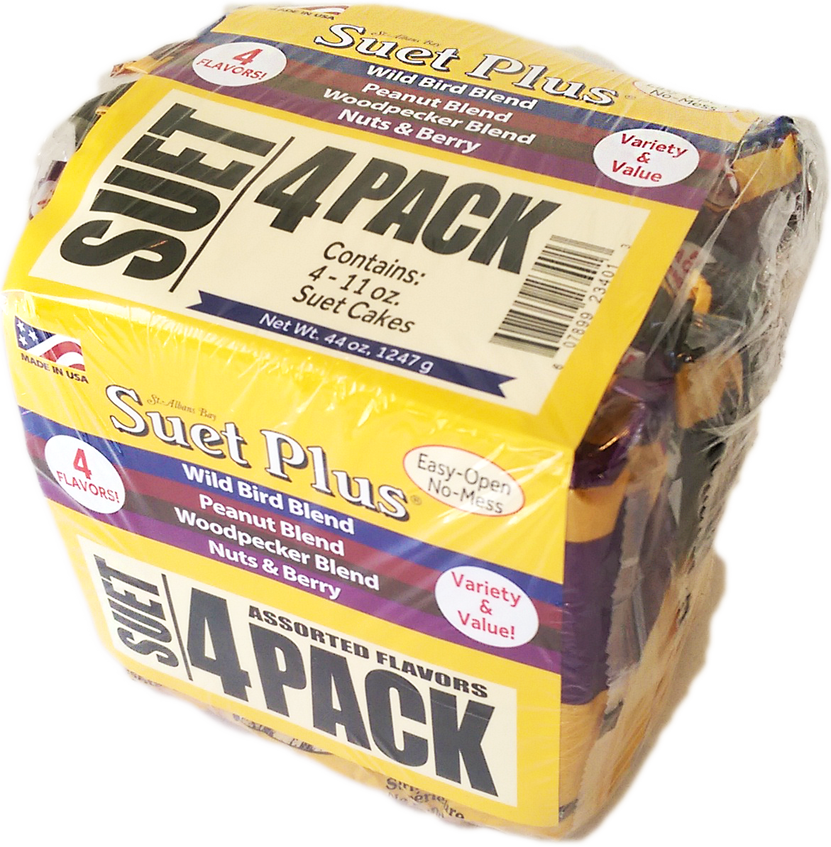 Suet Plus Variety 4 Pack